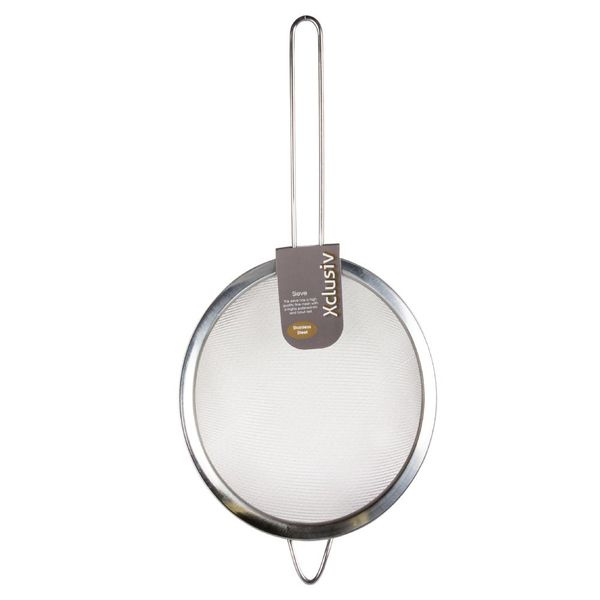 Xclusiv 20cm Flour Sieve with Stainless Steel Rim