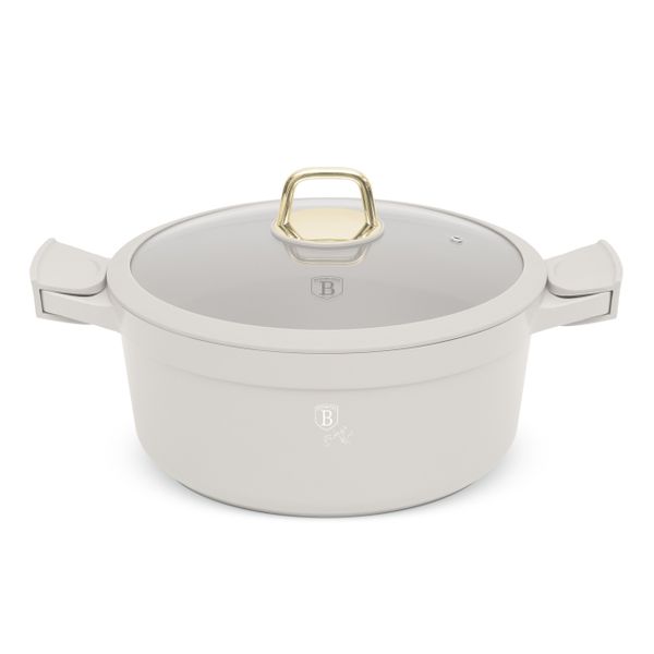 Berlinger Haus 28cm Titan Pro Non-Stick Coating Oven Safe Casserole -Sahara