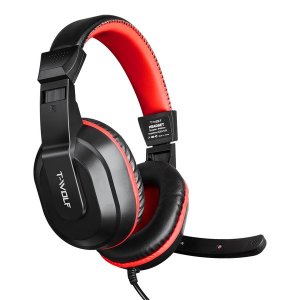 T-WOLF Gaming Headset with High Sensitivity Microphone -3.5 audio interface