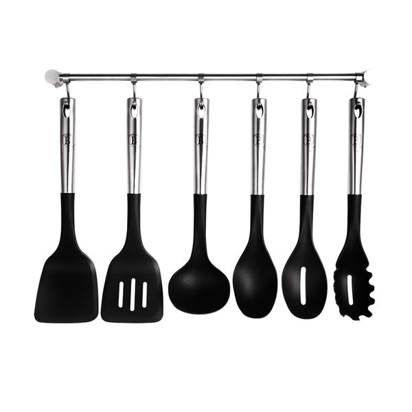 Berlinger Haus 7-Piece Kitchen Gadget Set - Black Royal Collection