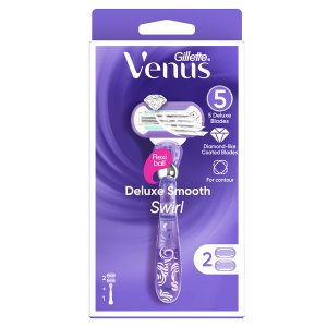 Gillette Venus Deluxe Smooth Swirl + 2 Razor Blades