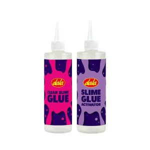 Dala's Slime glue activator 250ml &amp; clear slime glue 250ml kit
