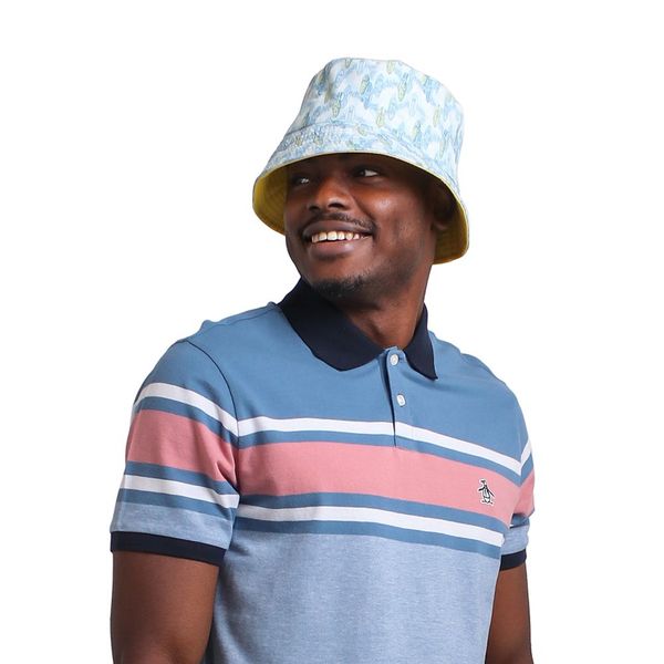 Original Penguin-Mens-Surf Bucket Hat-Cool Blue