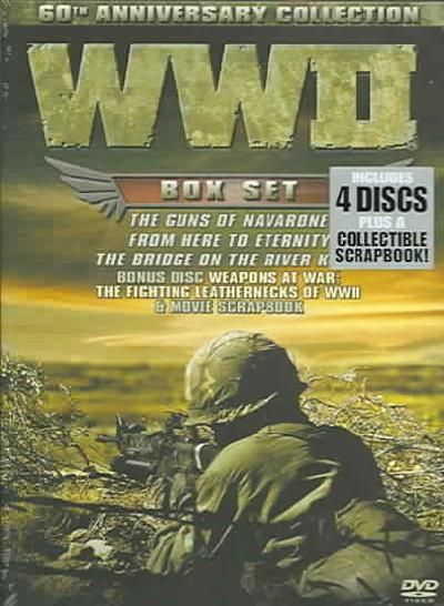 WW II 60th Anniversary Commemorative Box Set - The Guns of Navarone/From Here to Eternity/The Bridge on the River Kwai/Weapons at War: The Fighting