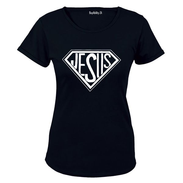 Super Jesus! - Ladies - T-Shirt - White