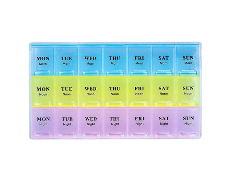 Weekly Pill Organizer 3 x a Day