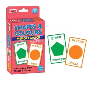 Creatives Shapes &amp; Colour Memory Match