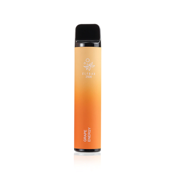 Elf Bar 2500 Disposable Vape - Grape Energy Flavour