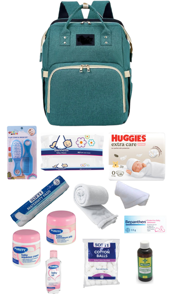 Prepacked maternity bag for baby &amp; mum-Standard