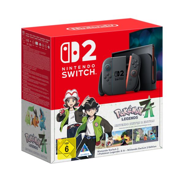 Nintendo Switch 2 Console + Pokemon Legends: Z-A Bundle