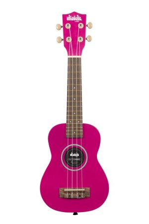 Kala Dragon Fruit Ukudelic Soprano Ukulele