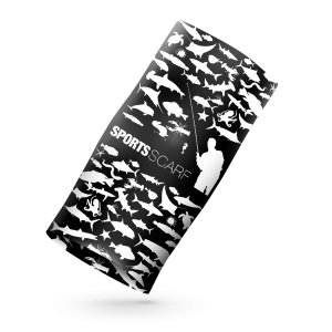 Climate Sport Scarf Mask - Neck Gaiter - Face Shield Black