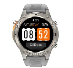 Smart Sport Watc with Call/GPS Tracking/LED Flashlight-5ATM Waterproof