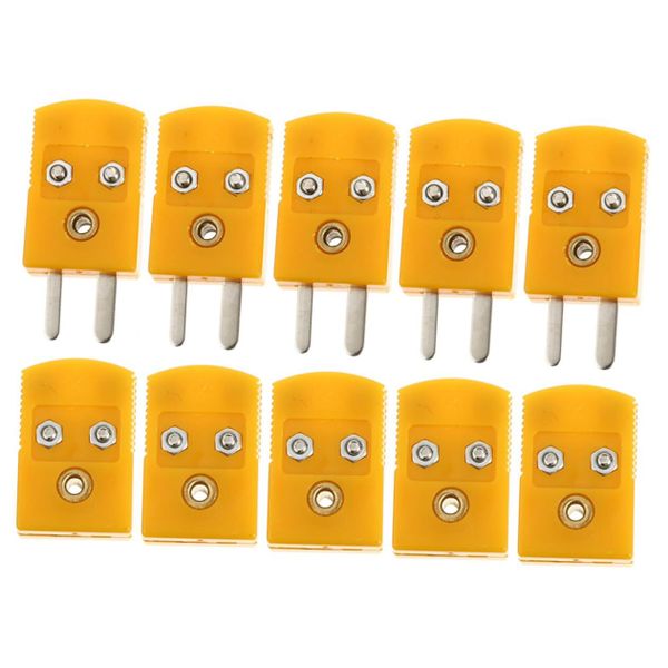 K-Type Thermocouple Adapter Connector Set Male Female Thermocouple Plugs