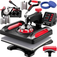 Heat Press 15x15 Inch, 8 in 1 Heat Press Machine with 30 OZ Tumbler Press