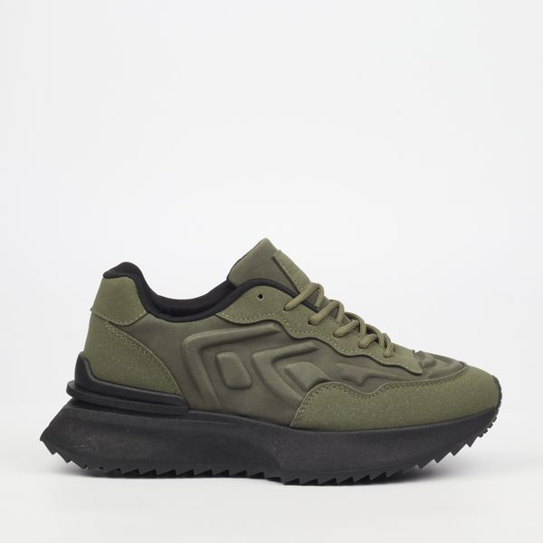 Mazerata Rocco 2 Women Faux Nubuck / Faux Suede Sneakers - Olive