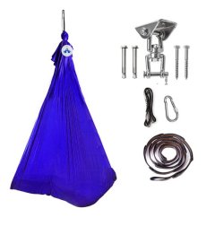Sensory Swing Therapy Hammock Yoga Swing for Kids with 360 Swivel Hanger
