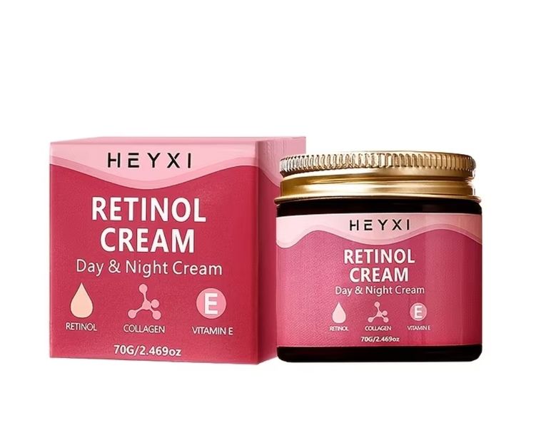 Retinol Cream, Day &amp; Night Cream with Collagen and Vitamin E, 70g