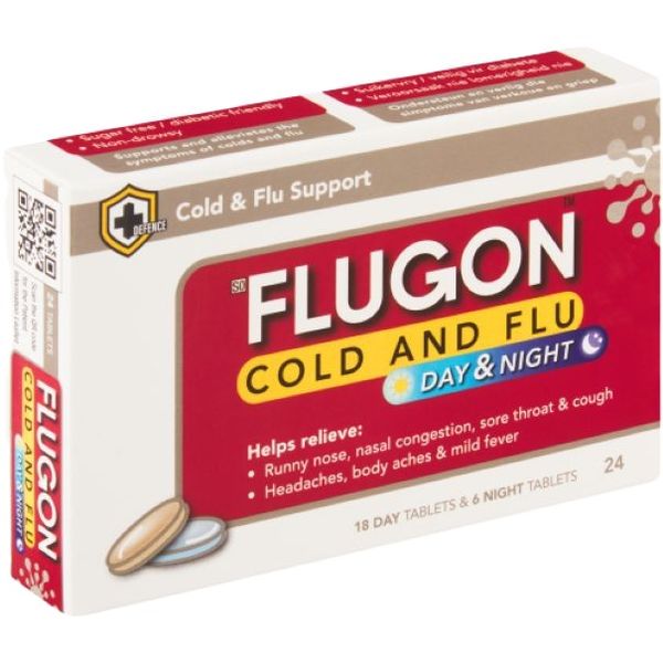Flugon Day &amp; Night Tablets 24