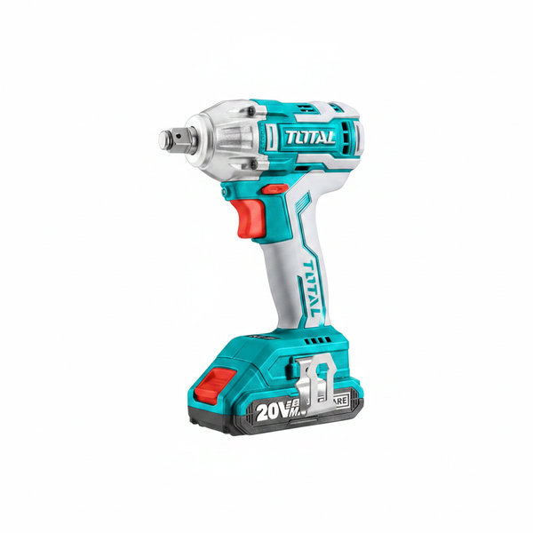 Total 20V Lithium-Ion Impact Wrench 1/2" Drive 300Nm with 3 Sockets