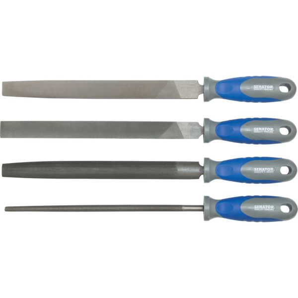 Senator 6Inch 150Mm 4 Pce Engineers File Set