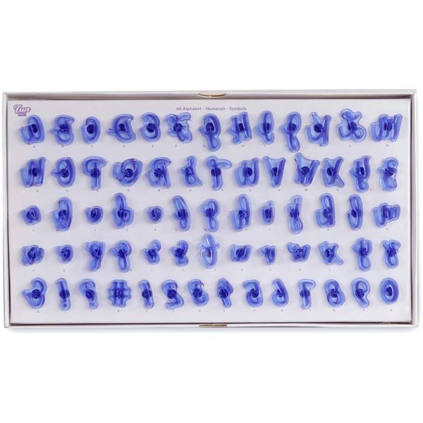 PME Fun Fonts - Cupcake and Cookie Stamping Set (Collection 1)