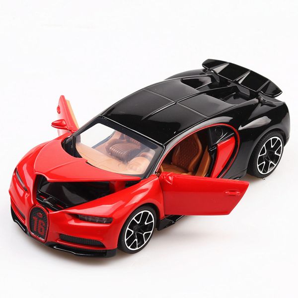 Red Bugatti Chiron Model Car (BGT-3225A-R)