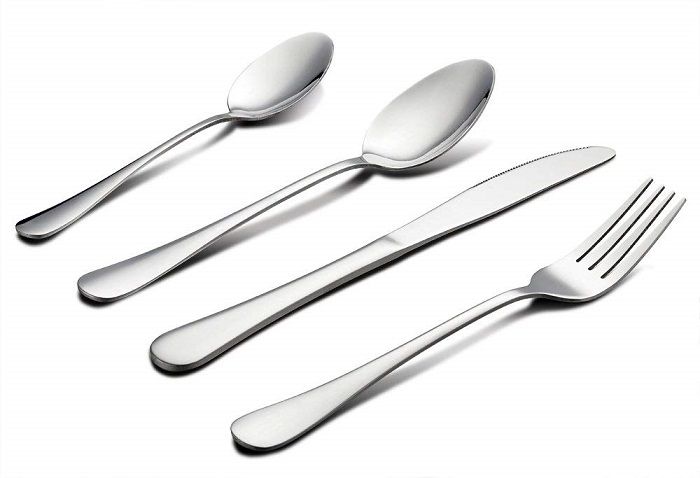 24 Piece Cutlery Set, Stainless Steel Silverware Set [parallel Import]