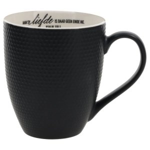 Mug - Aan Sy Liefde Is Daar Geen Einde Nie, Black
