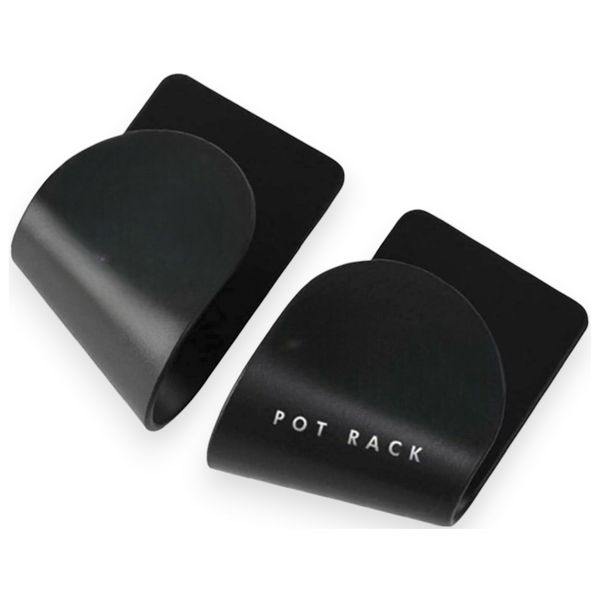 PotRack Wall-Mounted Pot Lid Storage Rack No Nail Kitchen Organiser Holder
