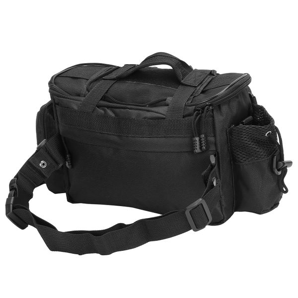 Black Waterproof Fishing Tool Bag