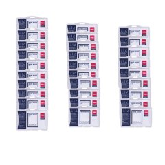 Deli Name Badge with Grey Lanyard 7.7x0.5x10.5CM Grey 30Pcs