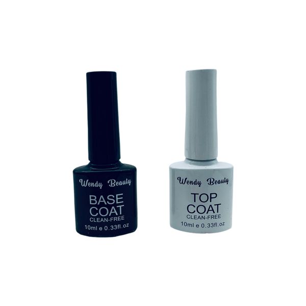 Wendy Beauty UV Gel Nail Polish Top &amp; Base Coat