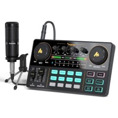 Maono AM200S1 - Lite Portable All-In-One Podcast Production Studio Bundle