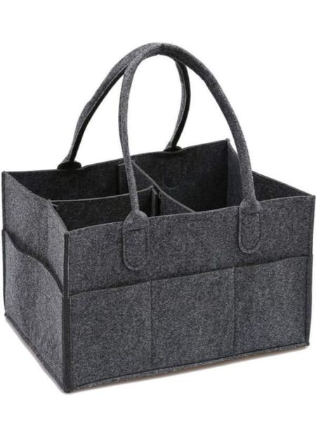 Baby Diaper Nappy Organizer - Grey