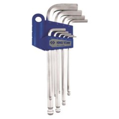 Allen Key Set Long Arm With Ball 9 Pieces