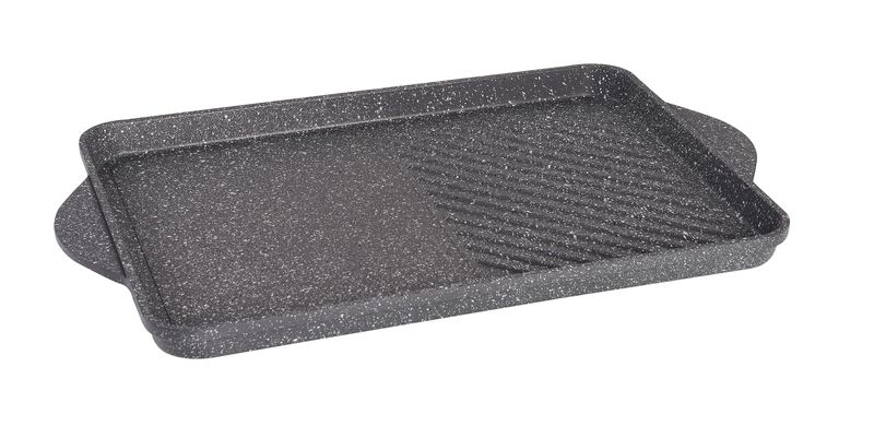 Baker's Secret Die-Cast Aluminum Grill Pan 38Cm