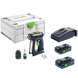 Festool - Cordless Drill C 18 Hpc 4.0 I-Plus
