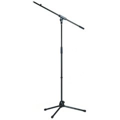 Lane Boom Mic Stand with Clip for Dynamic Mic - Black