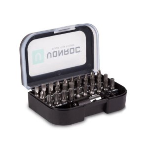 VONROC Universal Bit Set 31pc | Incl. bit holder and case