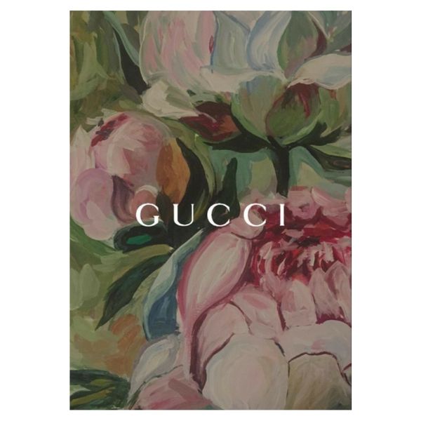 Gucci Floral Painting - A1 Poster