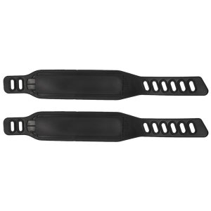 Widened Bicycle Pedal Straps For Exercise Stationary Cycle - 2 Pairs