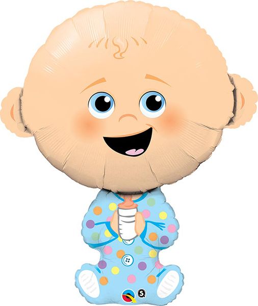 38inch Foil Balloon Baby Boy Shaped