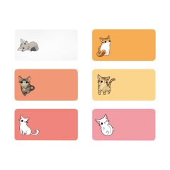 For B21/B3S Printer Thermal Labels 40X20mm 320 Paper,C