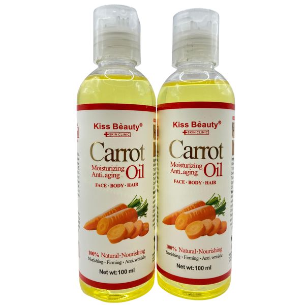 Kiss Beauty Carrot Oil (2 x 100ml)