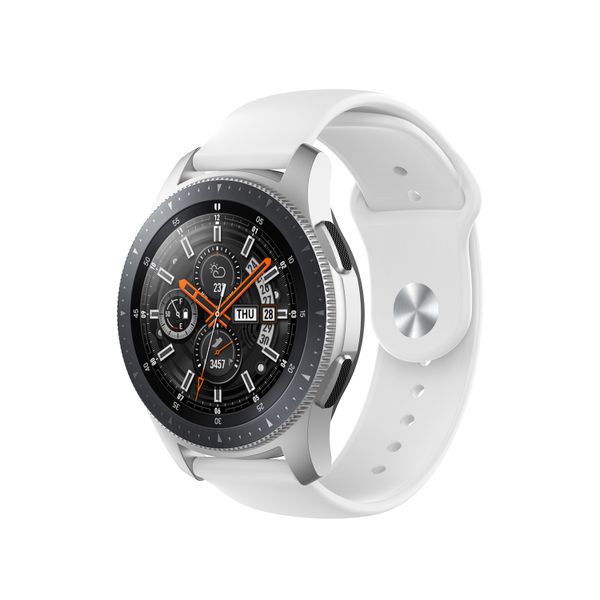 White Silicon Band Strap for Samsung Galaxy Watch - 20mm