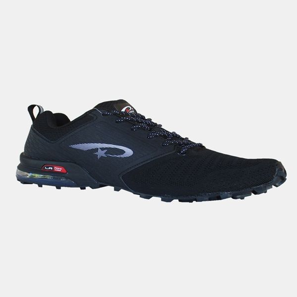 Womens Trail Running Shoes-Black, Cushioned, Breathable, High-Traction Grip