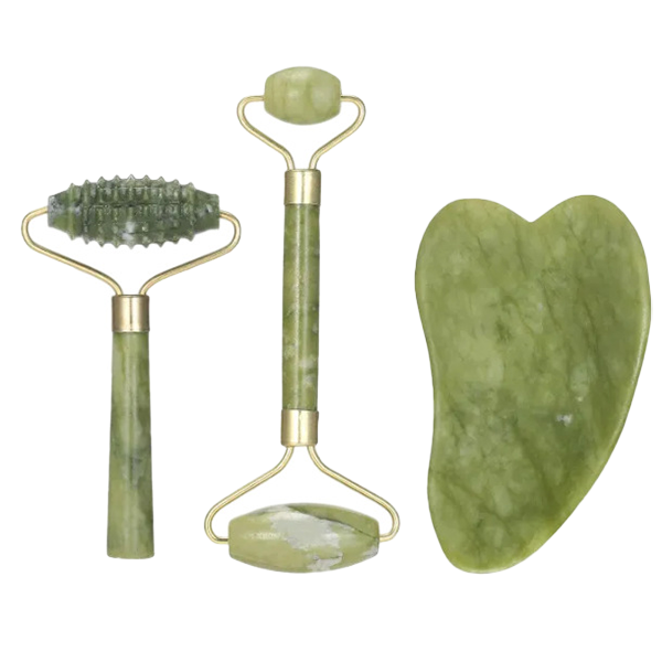 Gua Sha Facial Massage Roller Tool 4 in 1 Lift Body Slimming Skin Care Tool