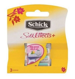 Schick Silk Effects Female Blades 3's