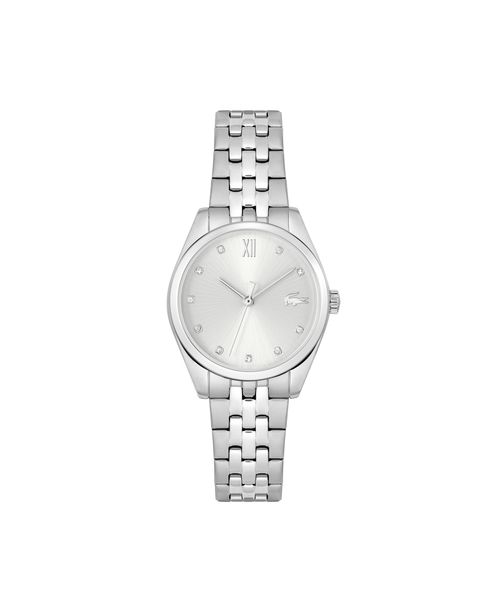 30mm, Stainless Steel Case, Silver Dial, Stainless Steel Bracelet